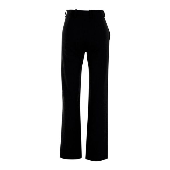 Balenciaga Straight Leg Trousers in Black Polyester - Picture 3 of 7